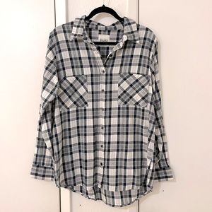 NWOT Flannel Button Down
